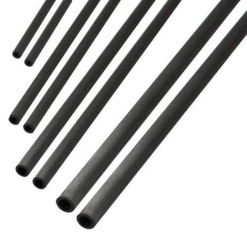 UD 5 x OD 6mm x ID 4mm x 500mm (0.5 M) 100% UD Carbon Fiber Tube (Pultruded)