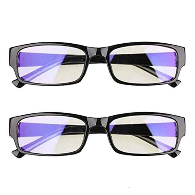 2 PCS AUTO FOCUS Power Readers - As Seen On Tv! - Read Samll Print And Computer Screens - No Changing Glasses - flex Focus Optics - Reading Glasses For Men & Women (Pack Of 2)