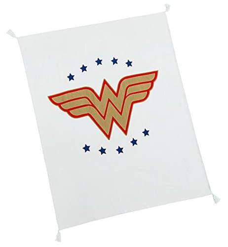 Wonder Woman Cotton Throw Blanket