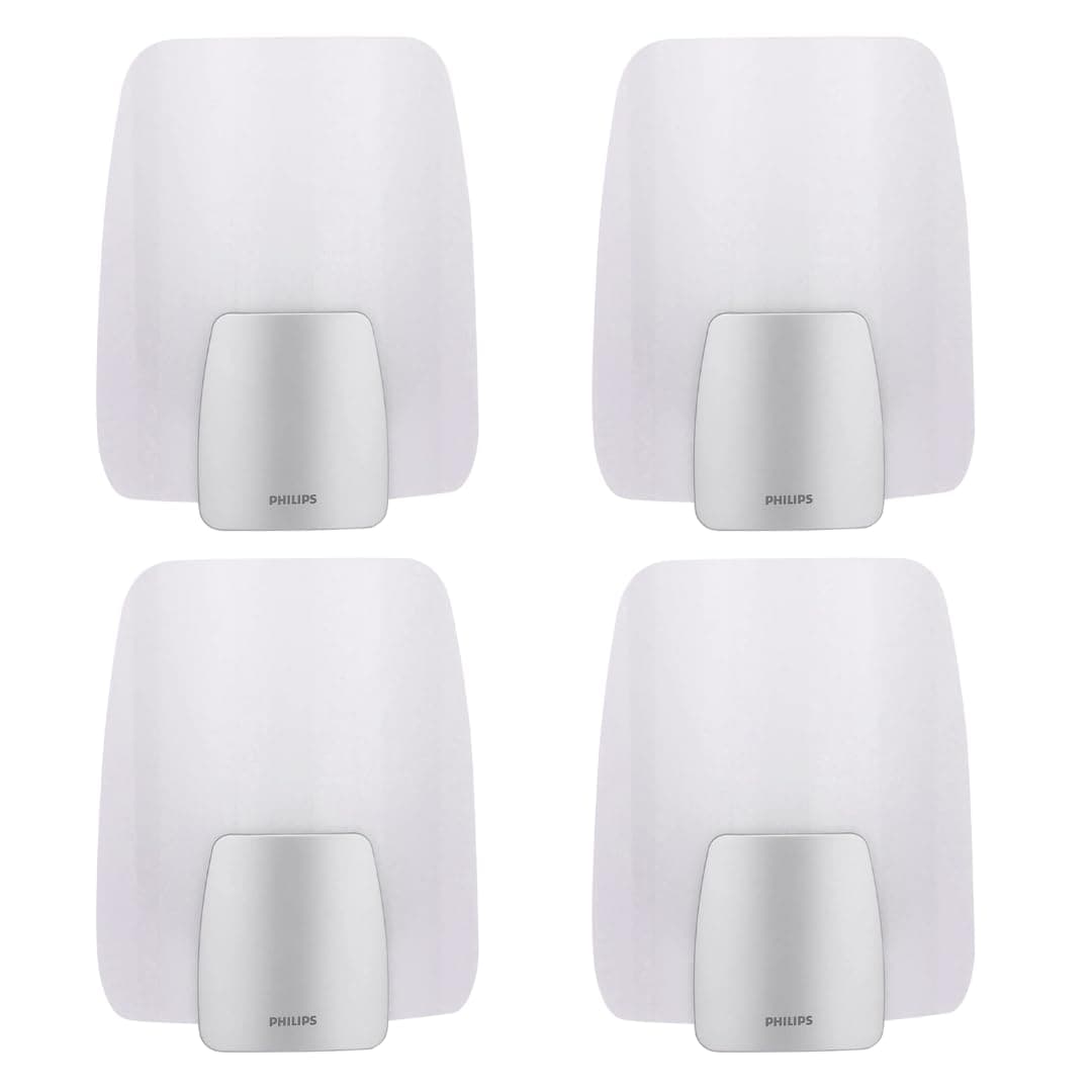 Philips Comet Decorative Wall Lamp | Indoor Wall Light for Living Room & Bedroom | Bulb Base : B22 | Synthetic Finish | Pack of 4 (Bulb Not Included)