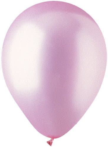 12" Pearl Pink Latex Balloons, 100 Count