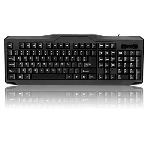 iMicro KB-US9851 107-Key Wired USB Keyboard