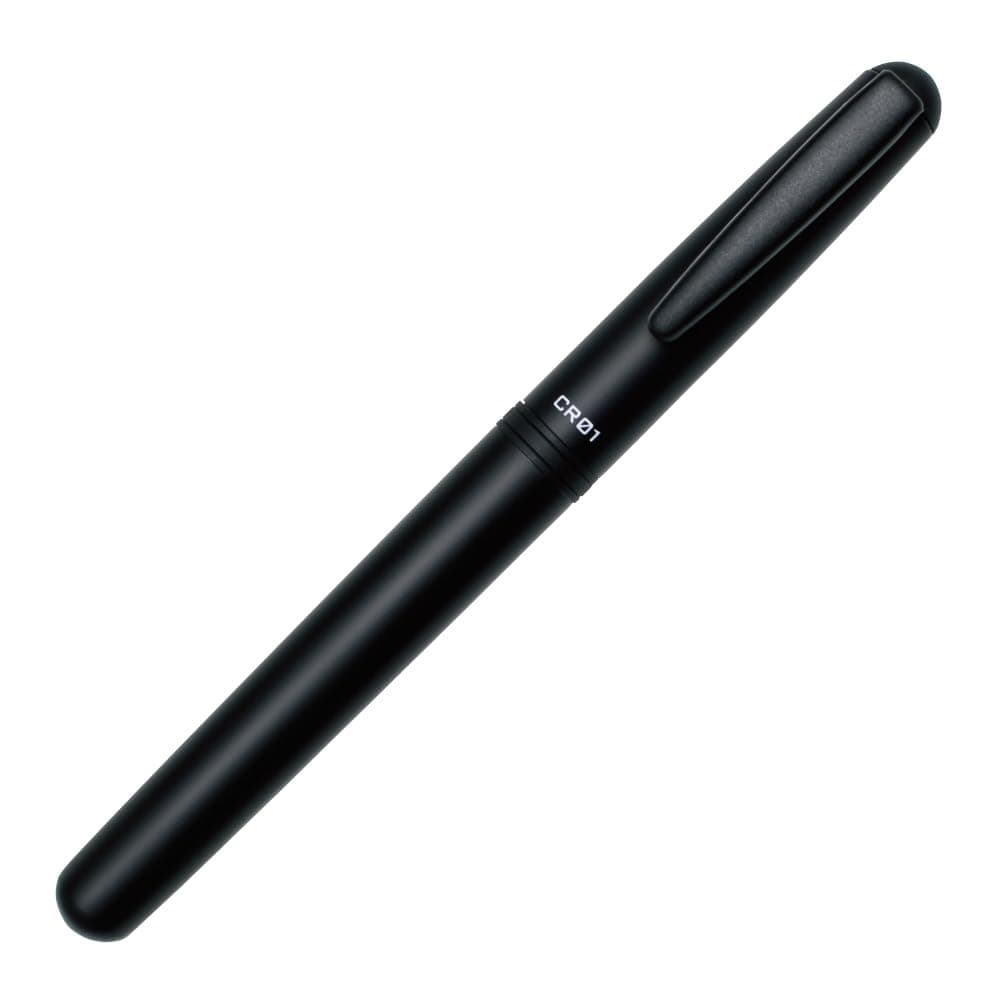 OHTO CR01 Ceramic Roller Pen | Matte Black | Black Ink