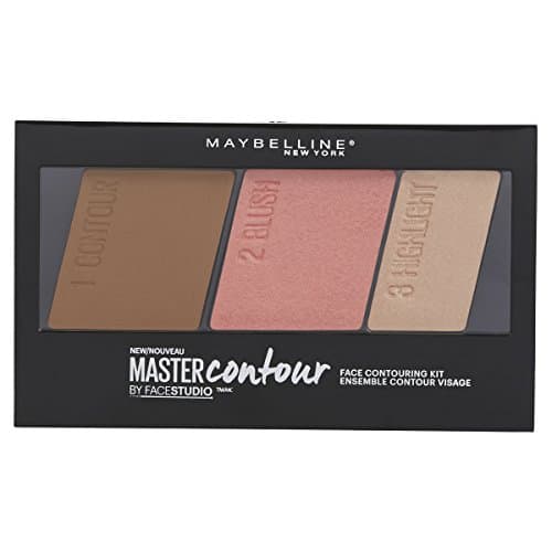 Maybelline New York Face Studio Master Contour Palette, Medium to Deep, 10g