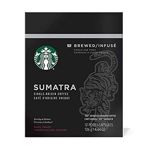Starbucks Sumatra Brewed Coffee Verismo Pods (24 Count)