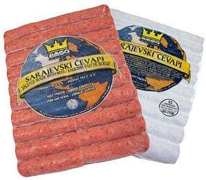 Minced Meat Sticks - Sarajevski Cevapi, approx. 2lb
