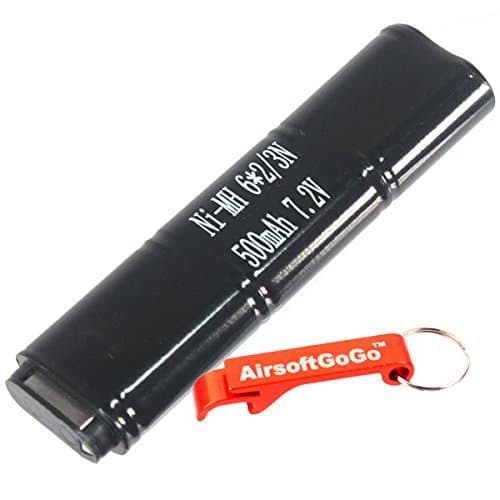 Cyma 7.2V 500mAh Ni-MH Micro Battery for CM030 CM121 CM122 CM123 Marui 18C, P8, M93R AEP AEG [For Airsoft Only]