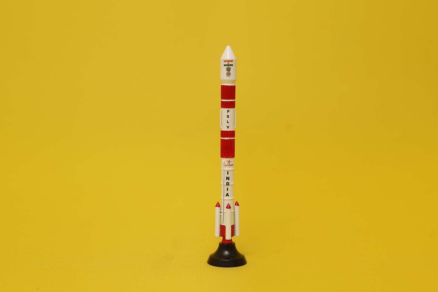 Indic Inspirations PSLV Rocket Aluminium Scale Model 1:300