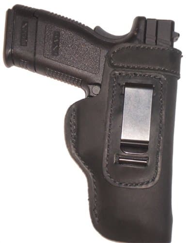 Pro Carry S&W M&P 9, 40, 45 Full Size 4.5" Leather Gun Holster LT RH IWB Black