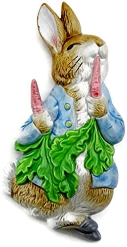 Schmid Beatrix Potter The Tale of Peter Rabbit Wall Plaque Room Decor (Peter Rabbit)