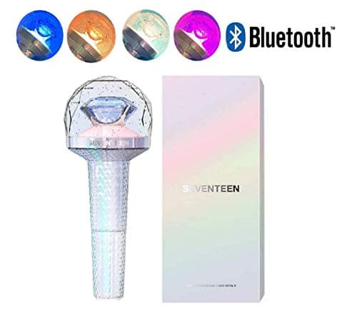 Seventeen Light Stick Ver.2 Bluetooth Seventeen Concert Lightstick Battery Operated Best Support Lamp (with Bluetooth, one Size)