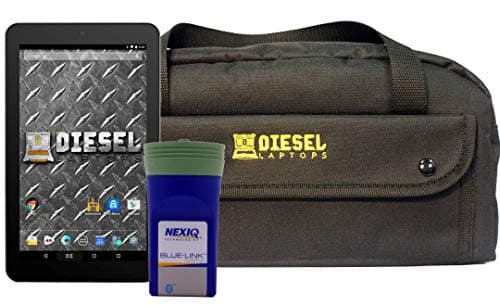 Nexiq Blue-Link Mini Truck Mobile Scanner Bundle with Tablet with Truck Fault Codes