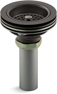 8801-2Bz Duostrainer Sink Drain And Strainer With Tailpiece, Oil Rubbed Bronze