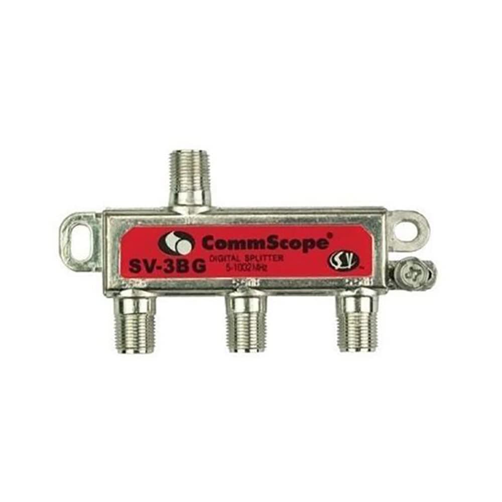 Sv-3bg 3-way Balanced Splitter, 5-1002 Mhz by Commscope
