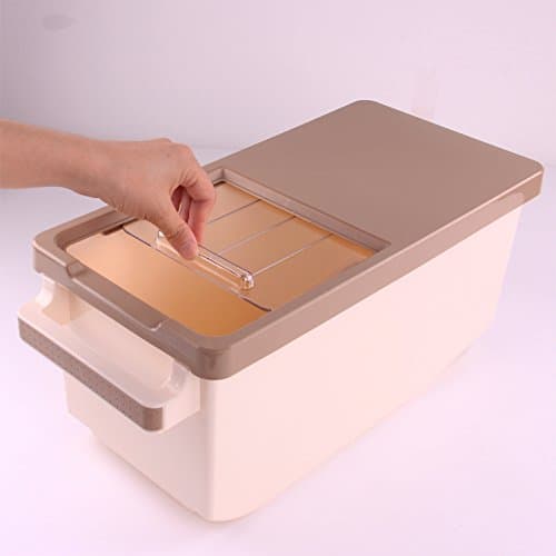 Storage Boxes/Storage Jars and Canisters/Food Storage, Barrels of Rice Boxes with Lid Plastic Insect m Barrels of Grain Storage Bins, 10KG