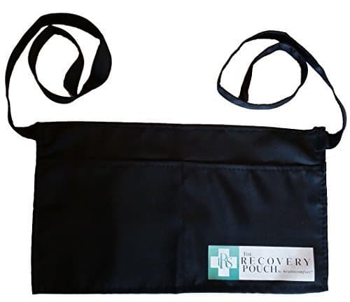 TRS Post Surgical Breast Drain Pouch Carrier Secure Anti-Tug Apron Mastectomy Cancer Supplies