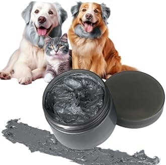 Hair Color For Dog, Washable Hair Wax Color Temporary Pet Safe Hair Color Cream for DIY Large Boy & Girl Puppy Stuff Accessories, Funny Birthday Gifts to Cat Lovers (Black)