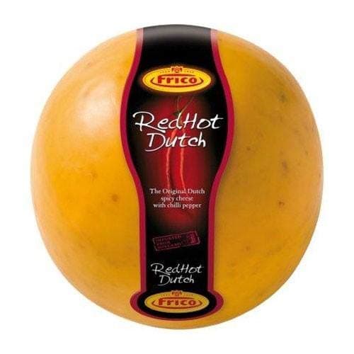 Red Hot Dutch Edam Cheese - Whole Ball (4 pound)