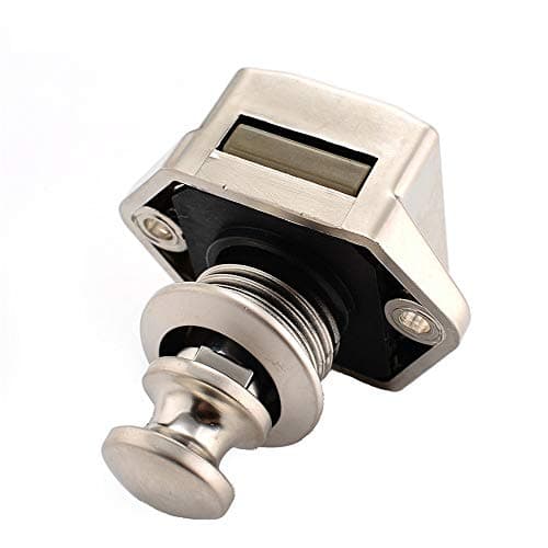 Cabinet Drawer Push Lock Diameter 20mm Camper Car RV Caravan Boat Motor Household Latch Button Locks for Furniture Hardware