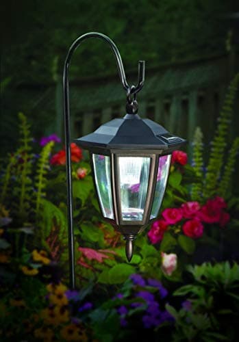 Morningrise Lantern Outdoor Shepard Path Hanging Solar Lights, 2 Pack