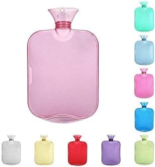 TAGPR Hot Warm Pack hot Reusable Bag Hot Water Bag for Injuries Therapy Pain Relief Multi Color & Design (Hot rubber Bottle 2000 ml) Pack of 1