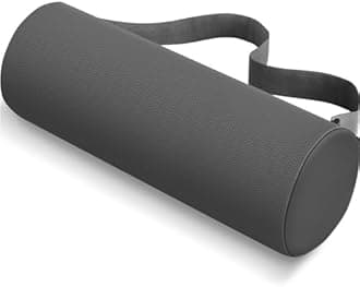 Seat Cushion, Lumbar Roll Support Pillow for Office Chair, Car, Gaming Chair, Memory Foam Back Cushion with Washable Cover for Relieving Back Pain & Improving Posture,Grey