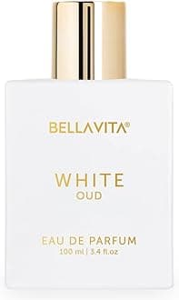Bella Vita- Luxury White Oud Unisex Eau De Parfum Liquid Perfume With Orange, Patchouli, Musk, Premium, Long Lasting Oud & Fruity Fragrance - 3.4 fl oz, 100ml