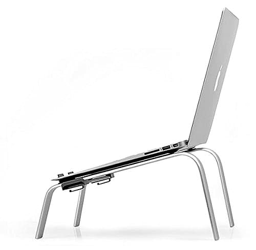 CYK Studio C-COOL Ergonomic Aluminium Laptop, Cooling Stand for Macbook, Laptops, Notebook (Screen size 11 ~ 15" screen)