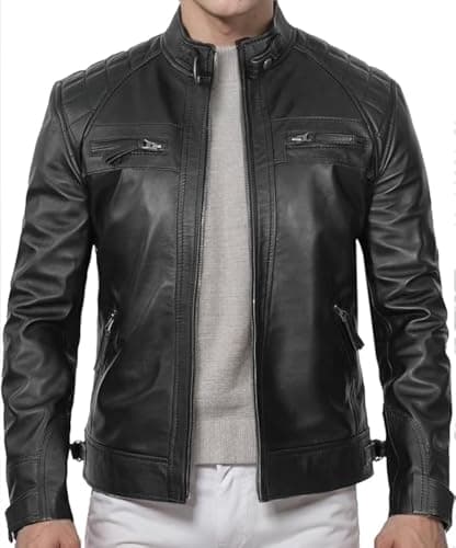 DECIMAL mens B31 LEATHER JACKET
