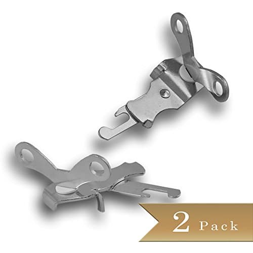 TrueCraftware Set of 2 - Compact - Mini - Butterfly Can Openers and Bottle Opener - 4"
