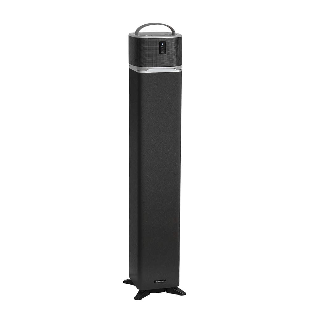 Tellur Titan 2 in 1 Bluetooth Tower System, Stereo, FM Radio, Hands-Free Calls, Bluetooth, AUX, SD, USB, Up to 8h Playback Time, Removable Bluetooth Stereo Speaker from the Subwoofer, Black