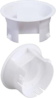 Weilan Water Pitcher Lids Glass Carafe Lids Covers Food Grade Plastic Dust Proof Splash Resistant Bottle Stoppers for Water Jug Glass Bistro Pitcher ,White /2 Pieces