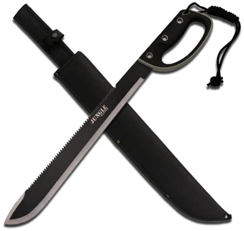 JUNGLE MASTER HK-770B Machete 23.5-Inch Overall