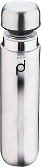 DRINKPOD Grunwerg HCF-300SS Vacuum Insulated Leak Proof Capsule Flask, Stainless Steel, Satin, 300ml