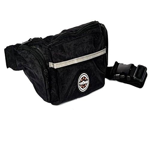 Viaggi Unisex waist bag- Black