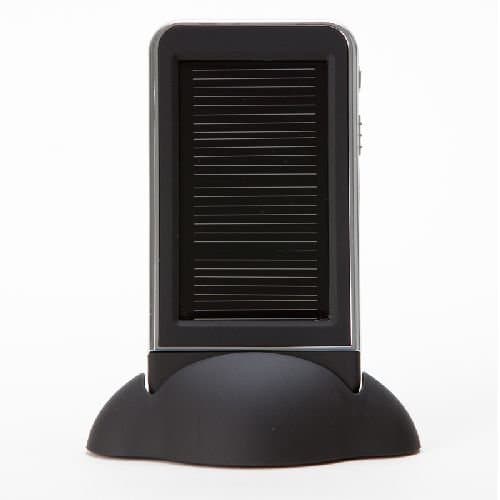 Dermis univerSOL Solar Charger for iPod/iPhone 1G/3G & USB Devices - Black