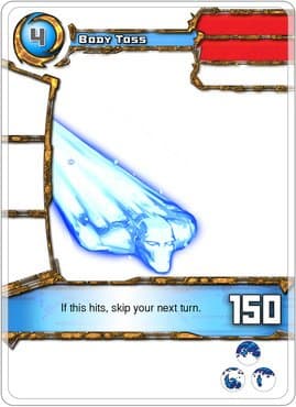 Body Toss - Gold Pack Exclusive Rares