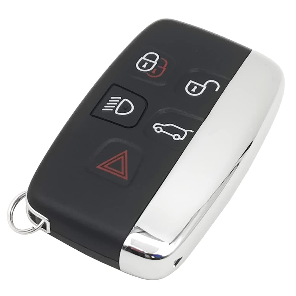 Replacement Key Fob Cover Case fits for Range Rover Evouge Discovery Sport Velar Land Rover LR2 LR4 Jaguar XF XJ XJL XE Keyless Entry Key Fob Shell