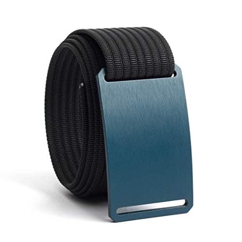 GRIP6 Web Belts for Men - Nylon Belt- Fully Adjustable Casual Belt Strap & Belt Buckle