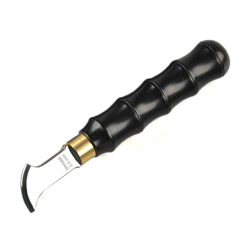 OWDEN Professional Leather Tools,Leather Edge Creaser,Used for Leather Edge Working Decorative Lines.3 Sizes: 1.5-2.0-2.5mm (2.0mm)