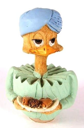 Eggbert and Friends Boxed Figure - EG132 Bombay Duck - by Malcom Bowker - Retired in 1998