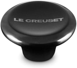 LE CREUSET Signature Medium Knob, Black Nickel