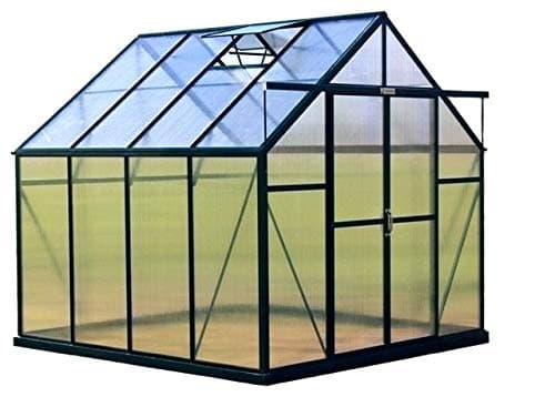 Ascent 8x8 Greenhouse Kit - 6mm Twin-Wall Polycarbonate