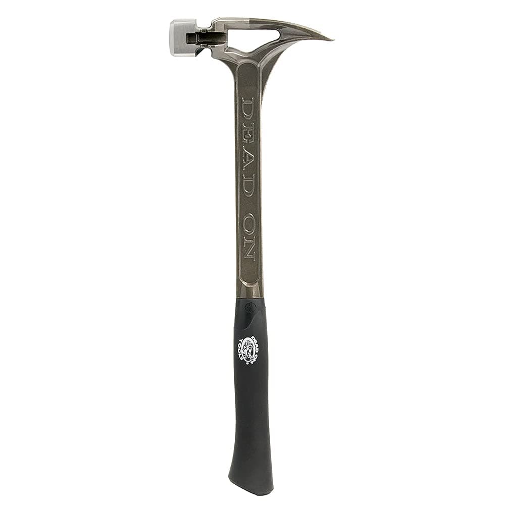 Dead On DOS22S 22oz 18" Steel Smooth Face Hammer, Silver