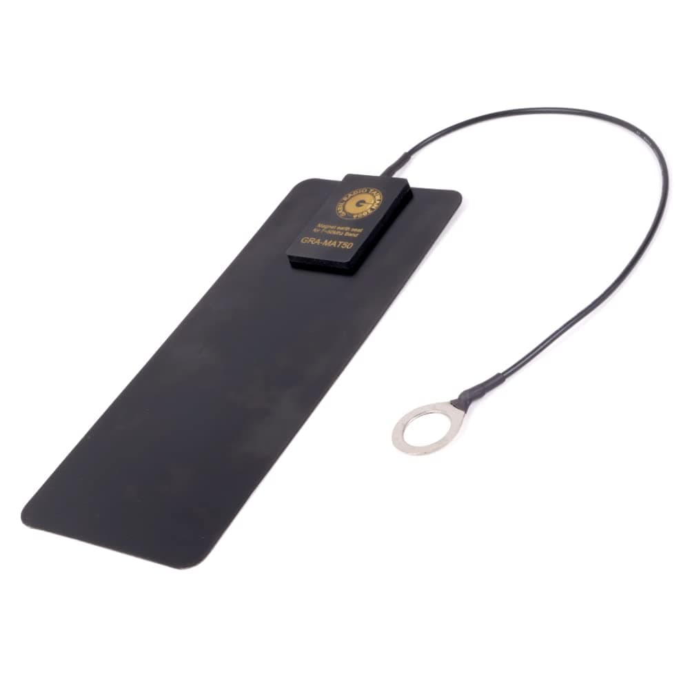 GRA-MAT50 HF Antenna Ground Mat, Magnetic Ground Plane Enhancer, 7 to 50MHz, Reduce SWR and Improve Signal for Portable and Mobile Ham Radio