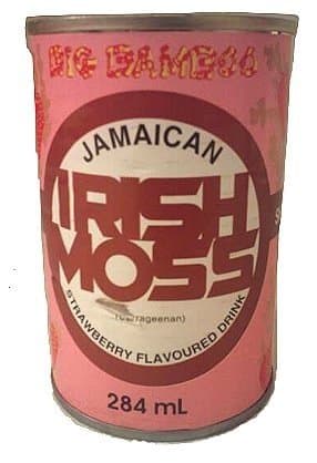 Big Bamboo Irish Moss Strawberry 284ml