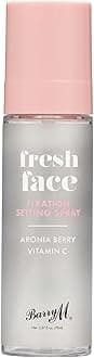 Fresh Face Fixation Makeup Setting Spray, Long-lasting, Infused With Aronia Berry and Vitamin C Clear