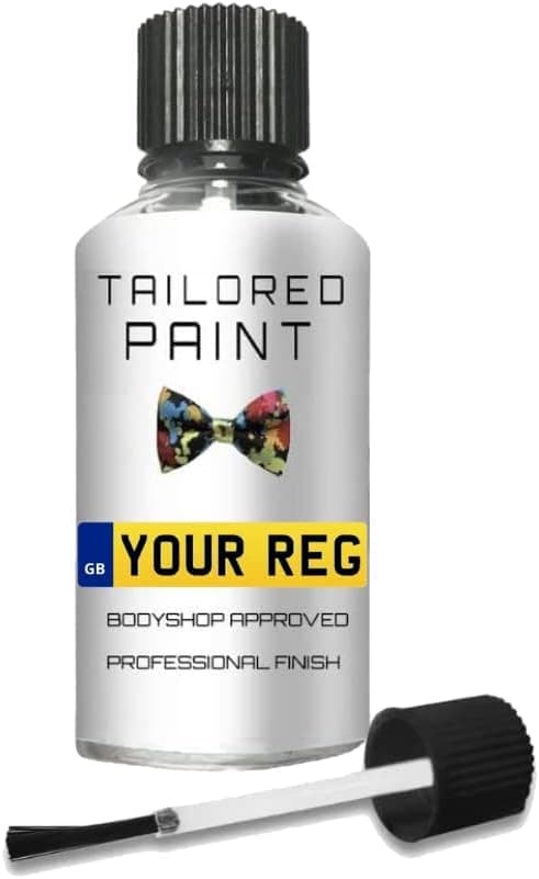 – Mixed by Reg Registration Plate Car Touch Up Paint All In 1 Formula Perfect Colour Match Car Paint Check