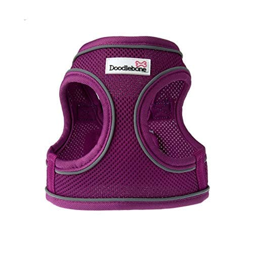 Doodlebone Snappy Dog Harness, Purple, Small