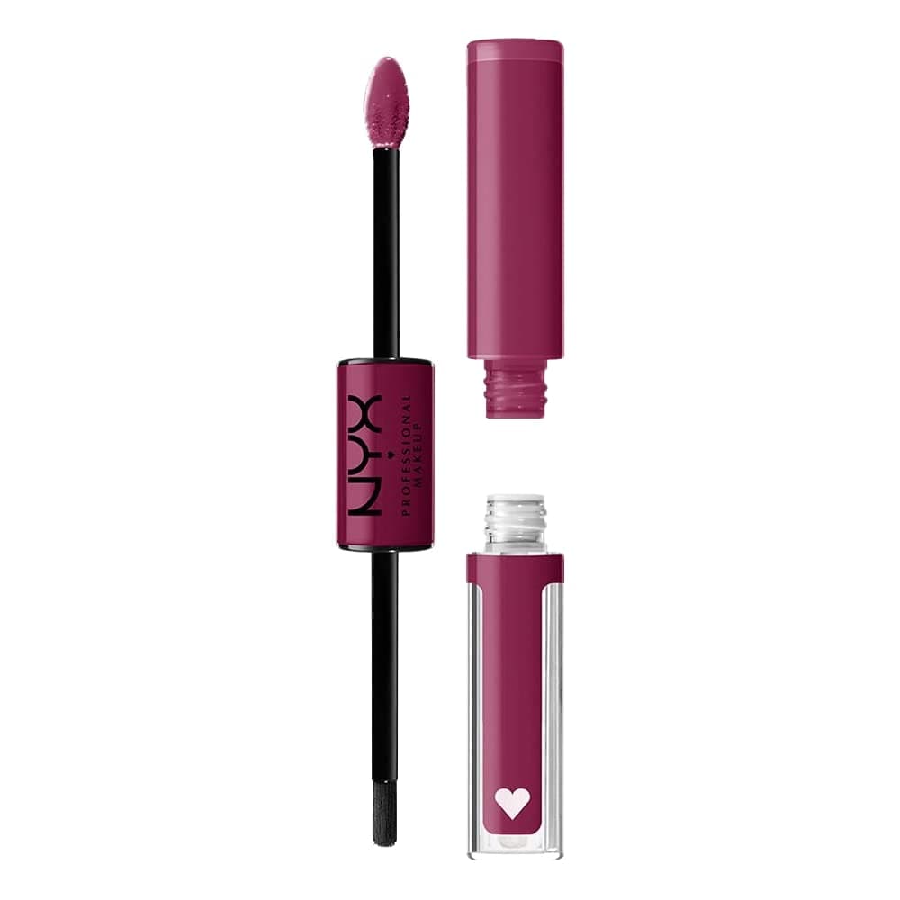 Shine Loud, Long-Lasting Liquid Lipstick with Clear Lip Gloss - In Charge (Perfect Berry)